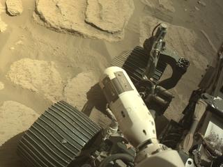 View image taken on Mars, Mars Perseverance Sol 768: Left Navigation Camera (Navcam)