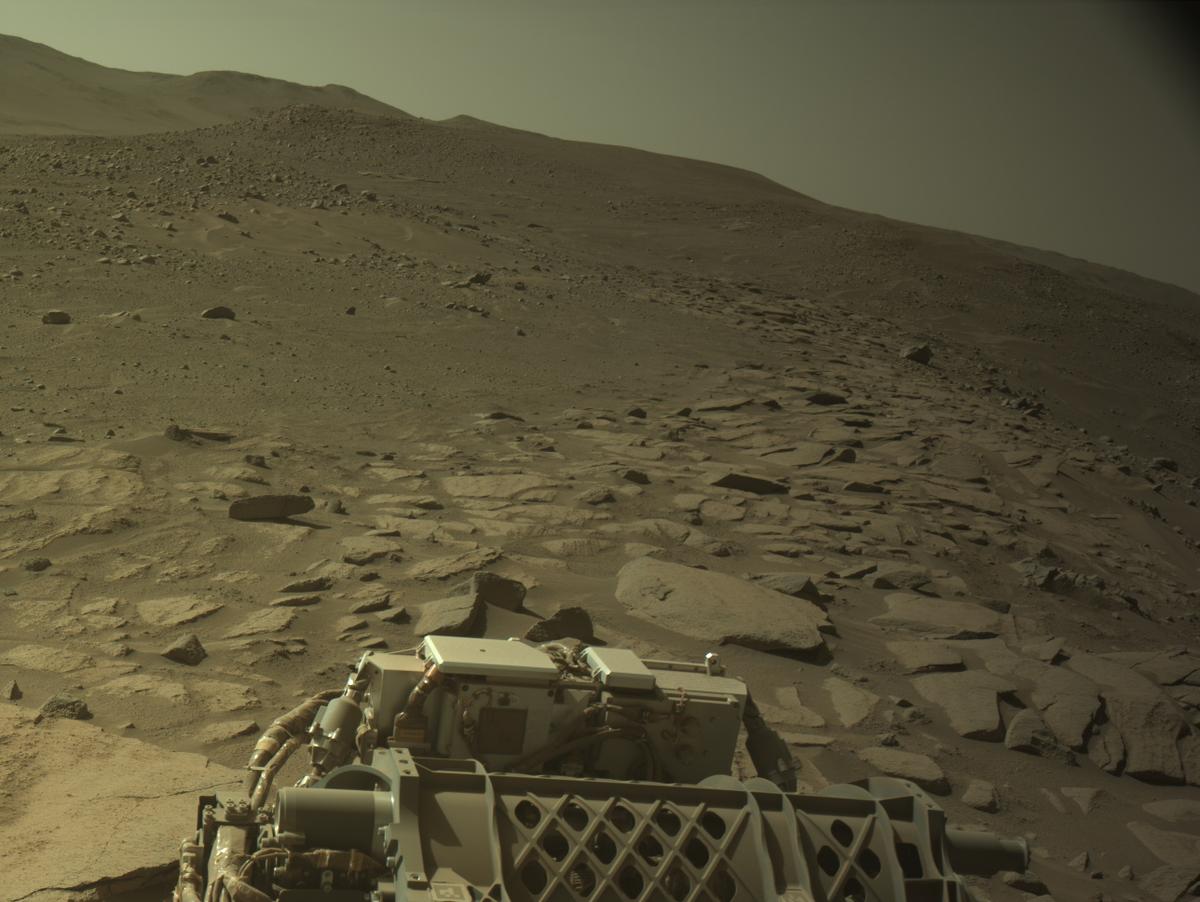 This image was taken by NAVCAM_LEFT onboard NASA's Mars rover Perseverance on Sol 768