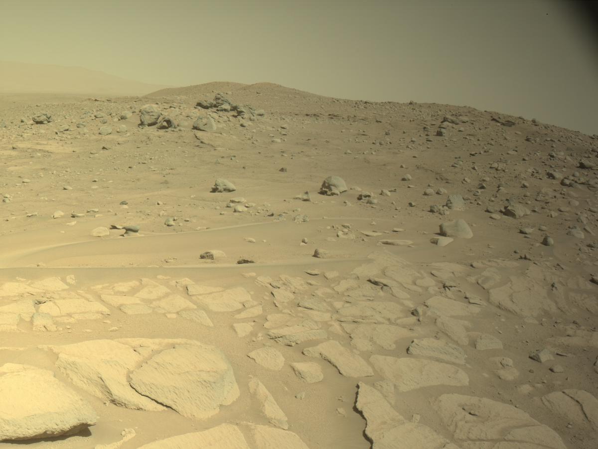 This image was taken by NAVCAM_RIGHT onboard NASA's Mars rover Perseverance on Sol 768