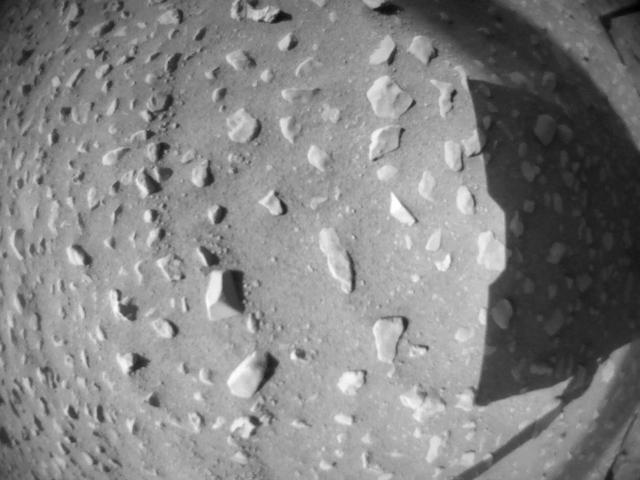 This image was taken by HELI_NAV onboard NASA's Mars rover Perseverance on Sol 772