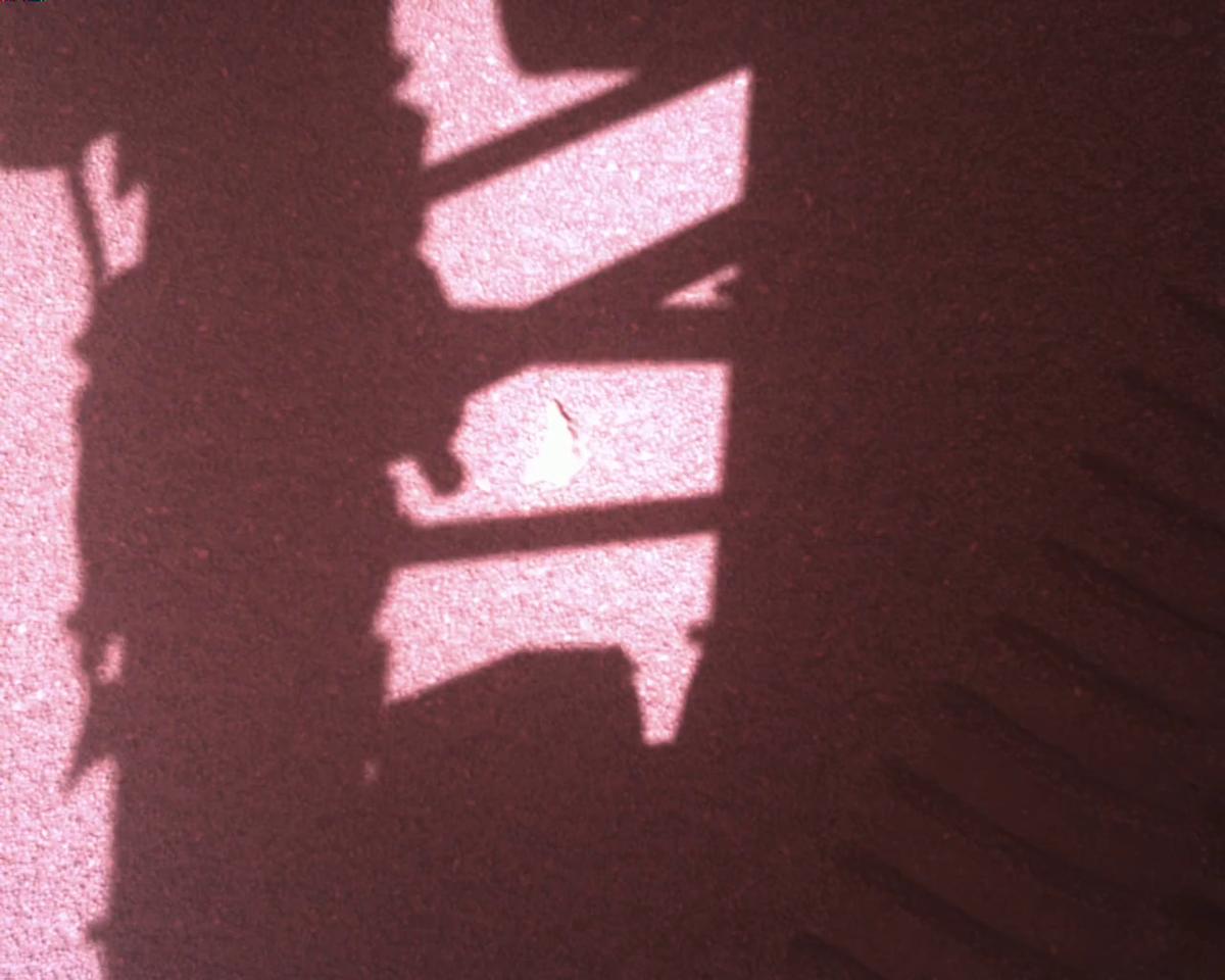 This image was taken by EDL_RDCAM onboard NASA's Mars rover Perseverance on Sol 773