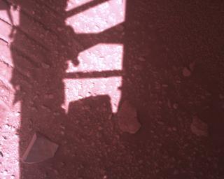 View image taken on Mars, Mars Perseverance Sol 773: Rover Down-Look Camera