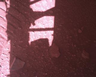View image taken on Mars, Mars Perseverance Sol 773: Rover Down-Look Camera