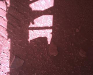 View image taken on Mars, Mars Perseverance Sol 773: Rover Down-Look Camera