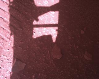 View image taken on Mars, Mars Perseverance Sol 773: Rover Down-Look Camera