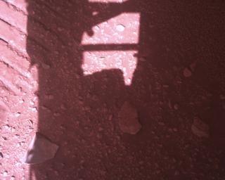 View image taken on Mars, Mars Perseverance Sol 773: Rover Down-Look Camera