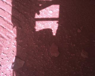 View image taken on Mars, Mars Perseverance Sol 773: Rover Down-Look Camera