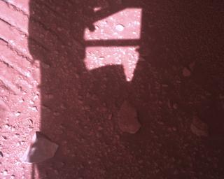 View image taken on Mars, Mars Perseverance Sol 773: Rover Down-Look Camera