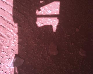 View image taken on Mars, Mars Perseverance Sol 773: Rover Down-Look Camera