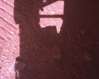 View image taken on Mars, Mars Perseverance Sol 773: Rover Down-Look Camera