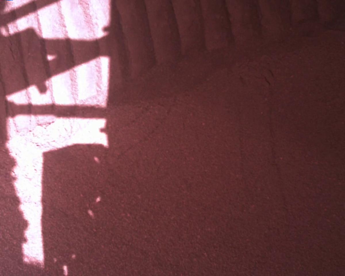 This image was taken by EDL_RDCAM onboard NASA's Mars rover Perseverance on Sol 773