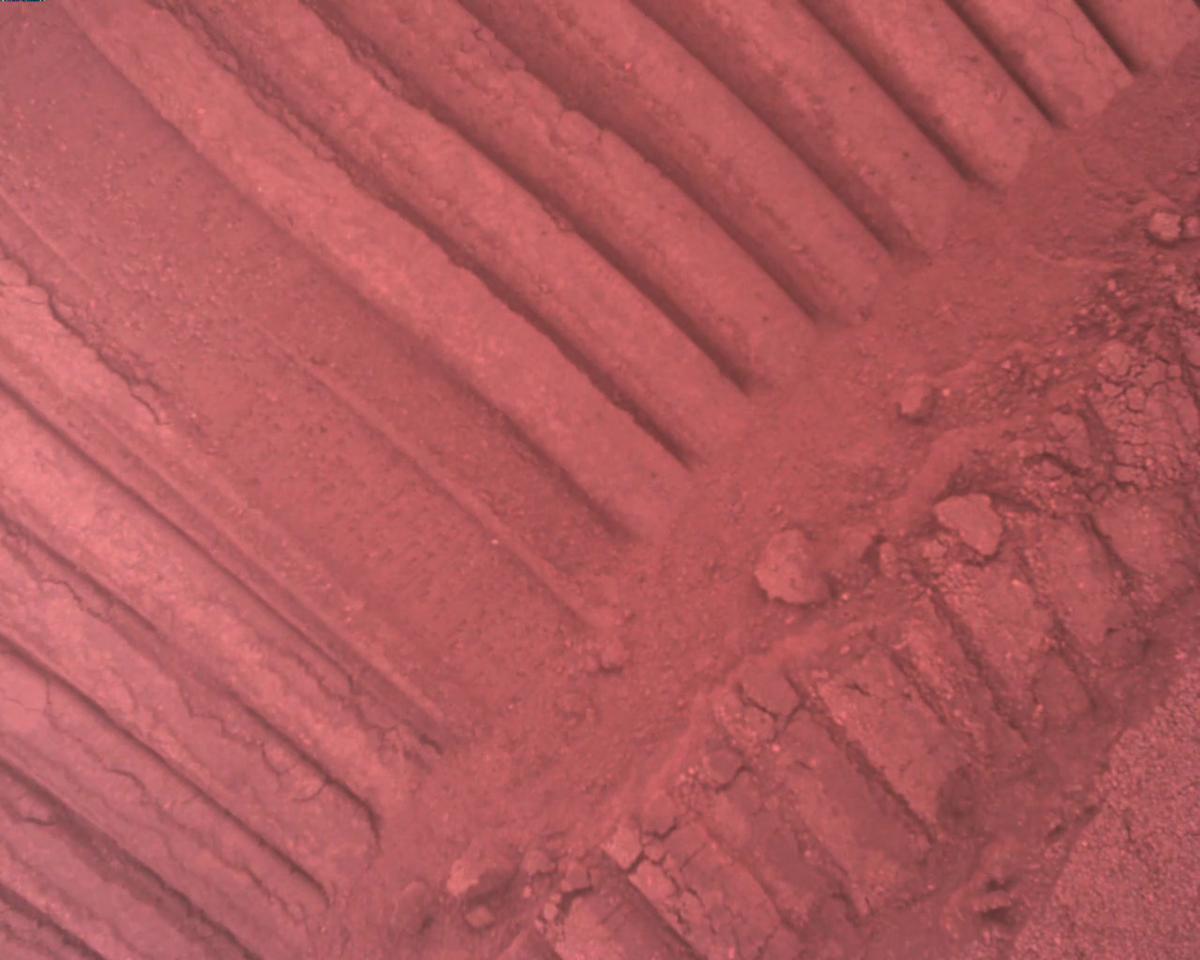 This image was taken by EDL_RDCAM onboard NASA's Mars rover Perseverance on Sol 773