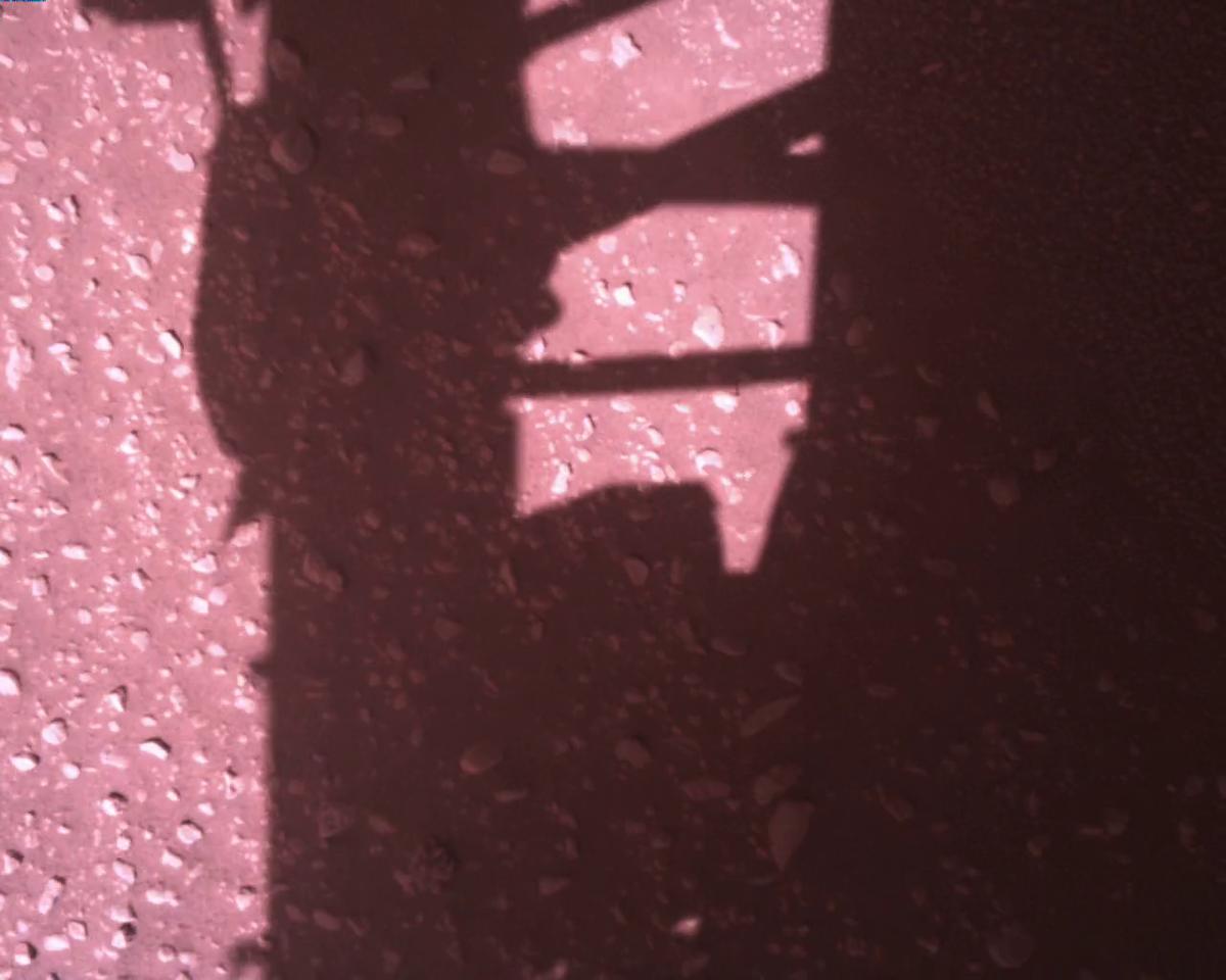 This image was taken by EDL_RDCAM onboard NASA's Mars rover Perseverance on Sol 773