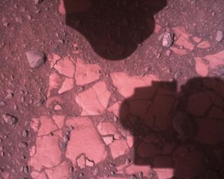 View image taken on Mars, Mars Perseverance Sol 773: Rover Down-Look Camera