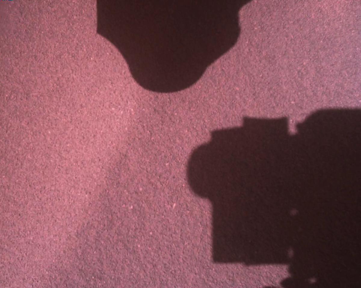 This image was taken by EDL_RDCAM onboard NASA's Mars rover Perseverance on Sol 773