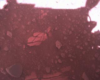 View image taken on Mars, Mars Perseverance Sol 773: Rover Down-Look Camera