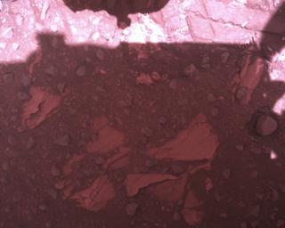 View image taken on Mars, Mars Perseverance Sol 773: Rover Down-Look Camera