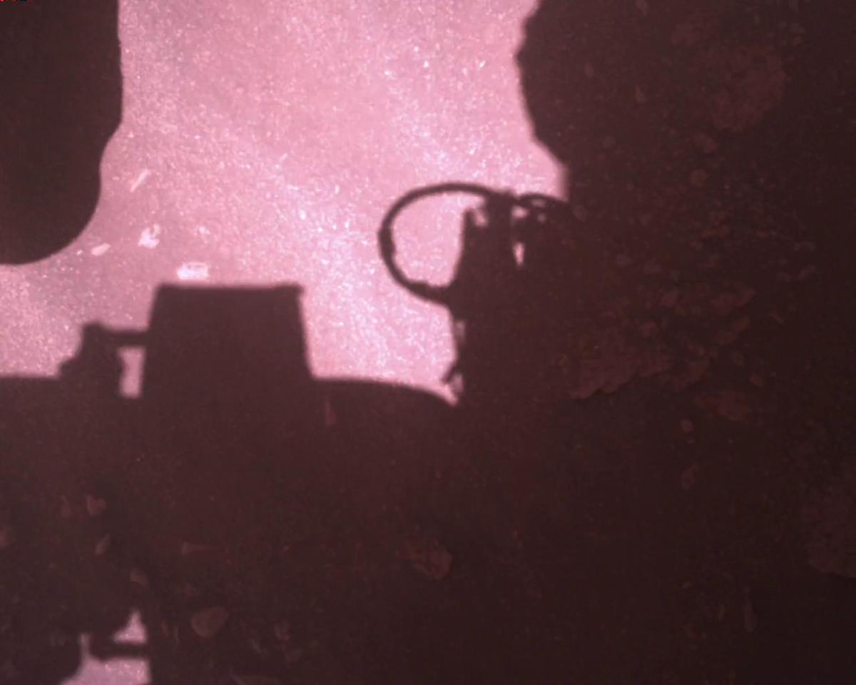 This image was taken by EDL_RDCAM onboard NASA's Mars rover Perseverance on Sol 773