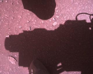 View image taken on Mars, Mars Perseverance Sol 773: Rover Down-Look Camera