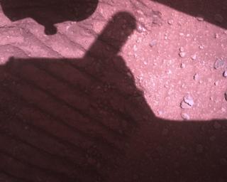 View image taken on Mars, Mars Perseverance Sol 773: Rover Down-Look Camera
