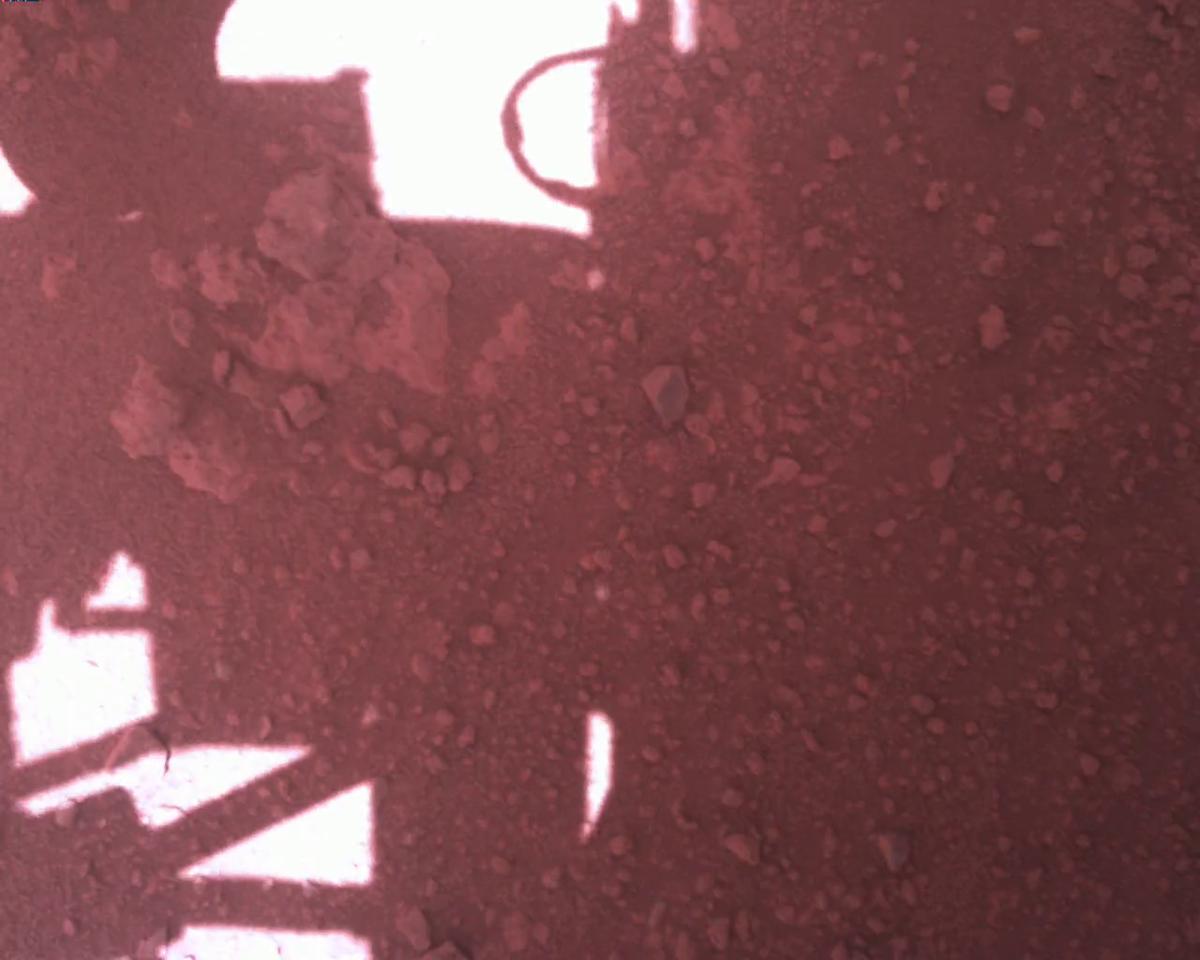 This image was taken by EDL_RDCAM onboard NASA's Mars rover Perseverance on Sol 773