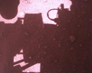 View image taken on Mars, Mars Perseverance Sol 773: Rover Down-Look Camera