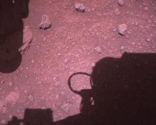 View image taken on Mars, Mars Perseverance Sol 773: Rover Down-Look Camera