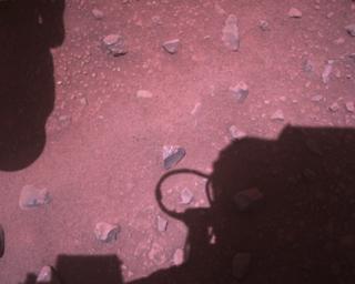 View image taken on Mars, Mars Perseverance Sol 773: Rover Down-Look Camera