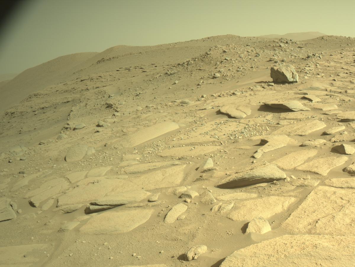 This image was taken by NAVCAM_LEFT onboard NASA's Mars rover Perseverance on Sol 775