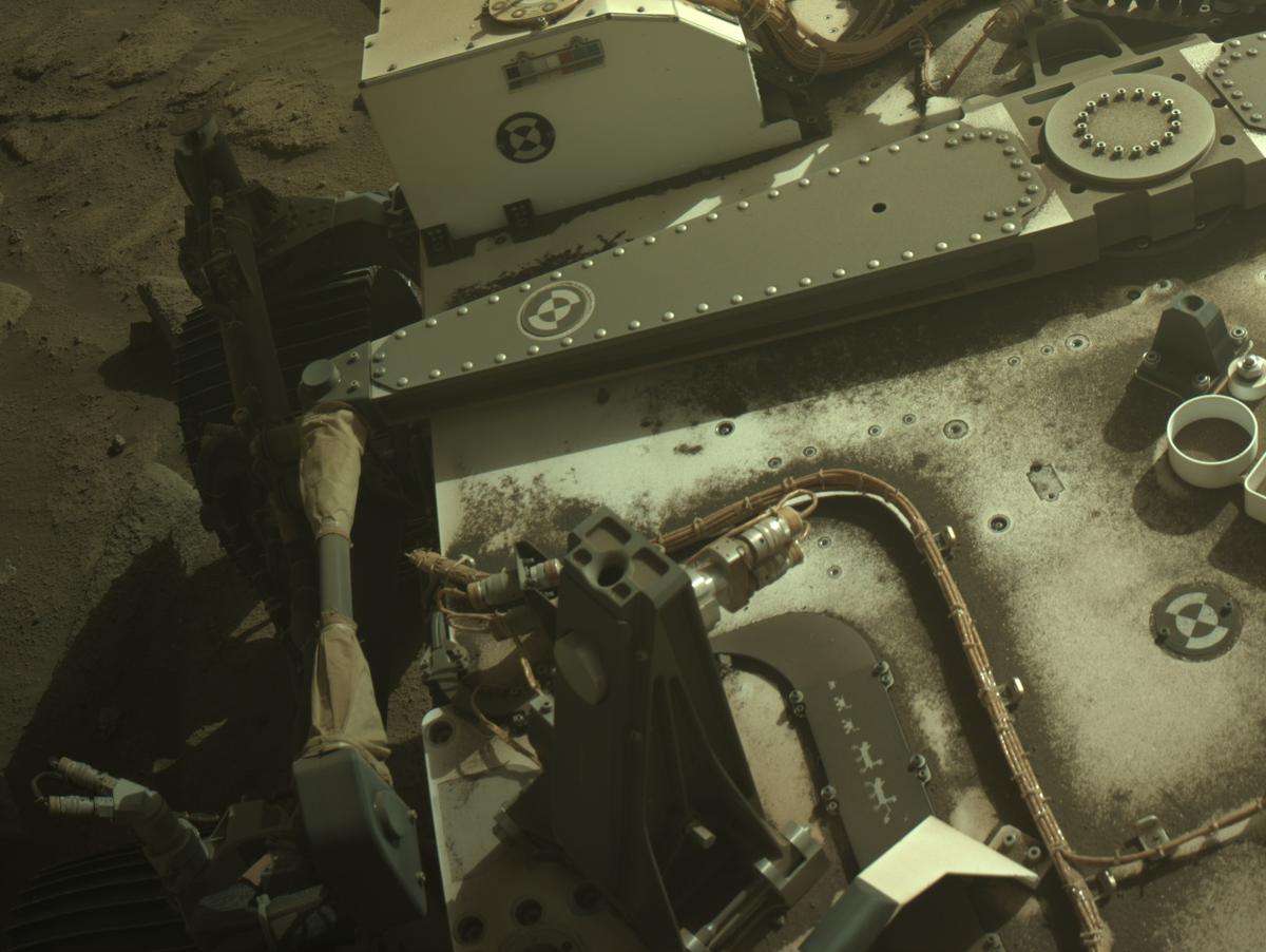 This image was taken by NAVCAM_RIGHT onboard NASA's Mars rover Perseverance on Sol 775
