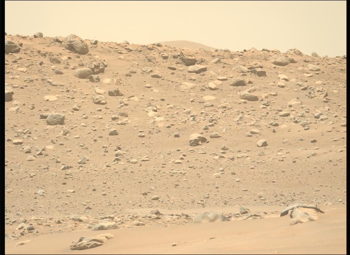 This image was taken by MCZ_LEFT onboard NASA's Mars rover Perseverance on Sol 776