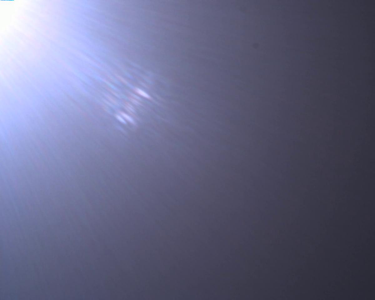 This image was taken by EDL_RUCAM onboard NASA's Mars rover Perseverance on Sol 777