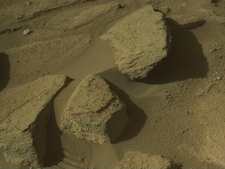 View image taken on Mars, Mars Perseverance Sol 777: Left Navigation Camera (Navcam)