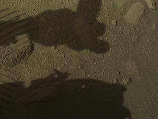 View image taken on Mars, Mars Perseverance Sol 777: Right Navigation Camera (Navcam)