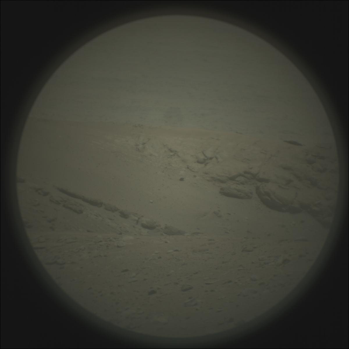 This image was taken by SUPERCAM_RMI onboard NASA's Mars rover Perseverance on Sol 777