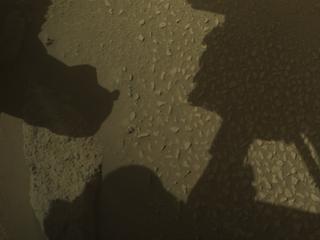 View image taken on Mars, Mars Perseverance Sol 781: Front Right Hazard Avoidance Camera (Hazcam)