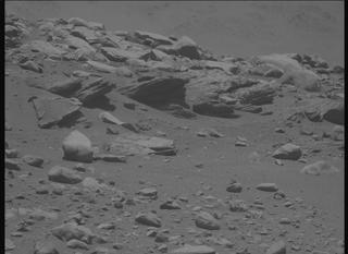 View image taken on Mars, Mars Perseverance Sol 782: Left Mastcam-Z Camera