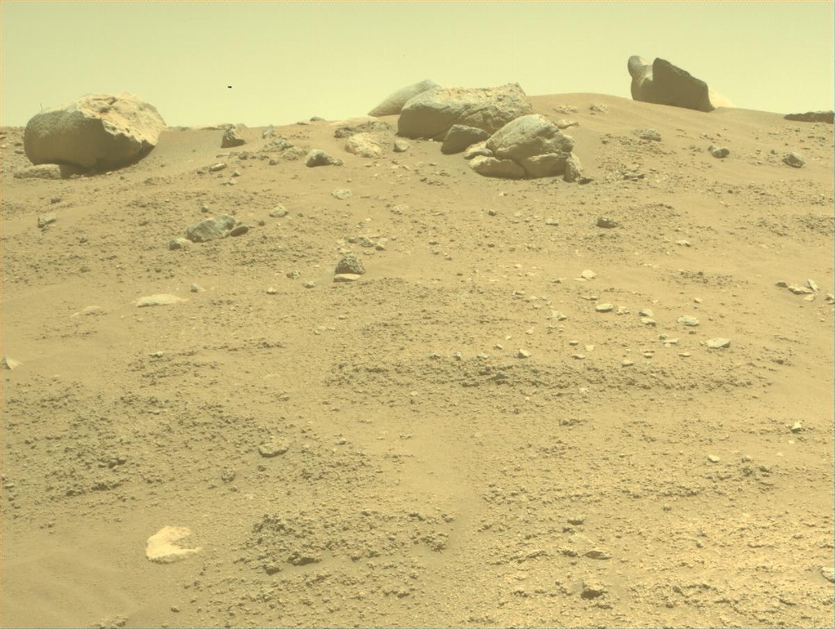 This image was taken by FRONT_HAZCAM_RIGHT_A onboard NASA's Mars rover Perseverance on Sol 786