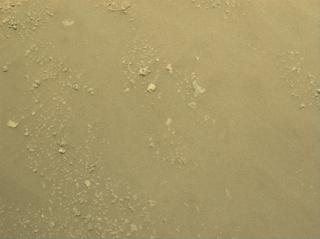 View image taken on Mars, Mars Perseverance Sol 786: Front Right Hazard Avoidance Camera (Hazcam)