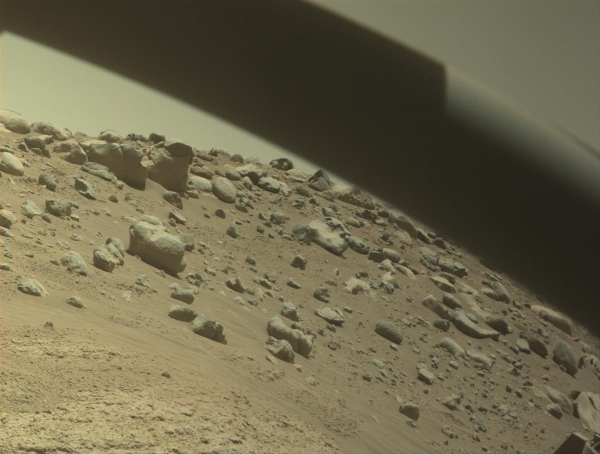 This image was taken by FRONT_HAZCAM_RIGHT_A onboard NASA's Mars rover Perseverance on Sol 786