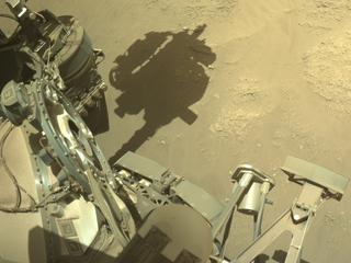 View image taken on Mars, Mars Perseverance Sol 786: Right Navigation Camera (Navcam)