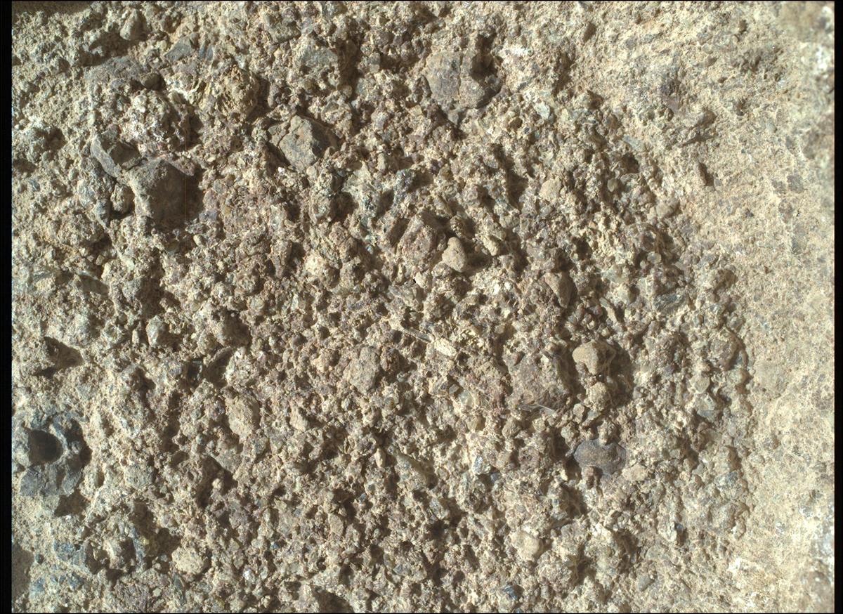 This image was taken by SHERLOC_WATSON onboard NASA's Mars rover Perseverance on Sol 789