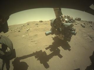 View image taken on Mars, Mars Perseverance Sol 791: Front Left Hazard Avoidance Camera (Hazcam)