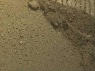 View image taken on Mars, Mars Perseverance Sol 793: Front Right Hazard Avoidance Camera (Hazcam)