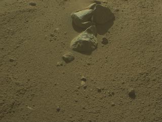 View image taken on Mars, Mars Perseverance Sol 795: Front Right Hazard Avoidance Camera (Hazcam)