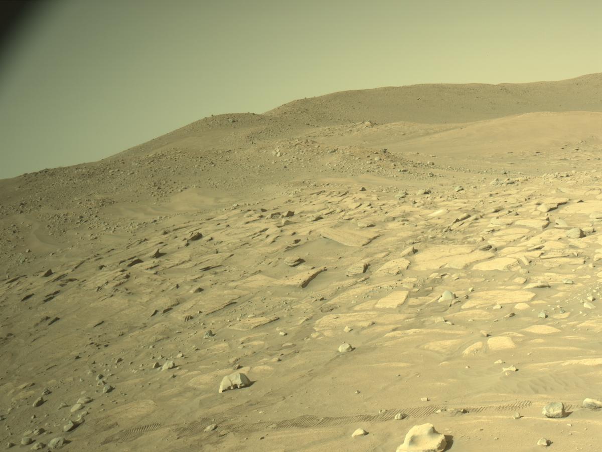 This image was taken by NAVCAM_LEFT onboard NASA's Mars rover Perseverance on Sol 795