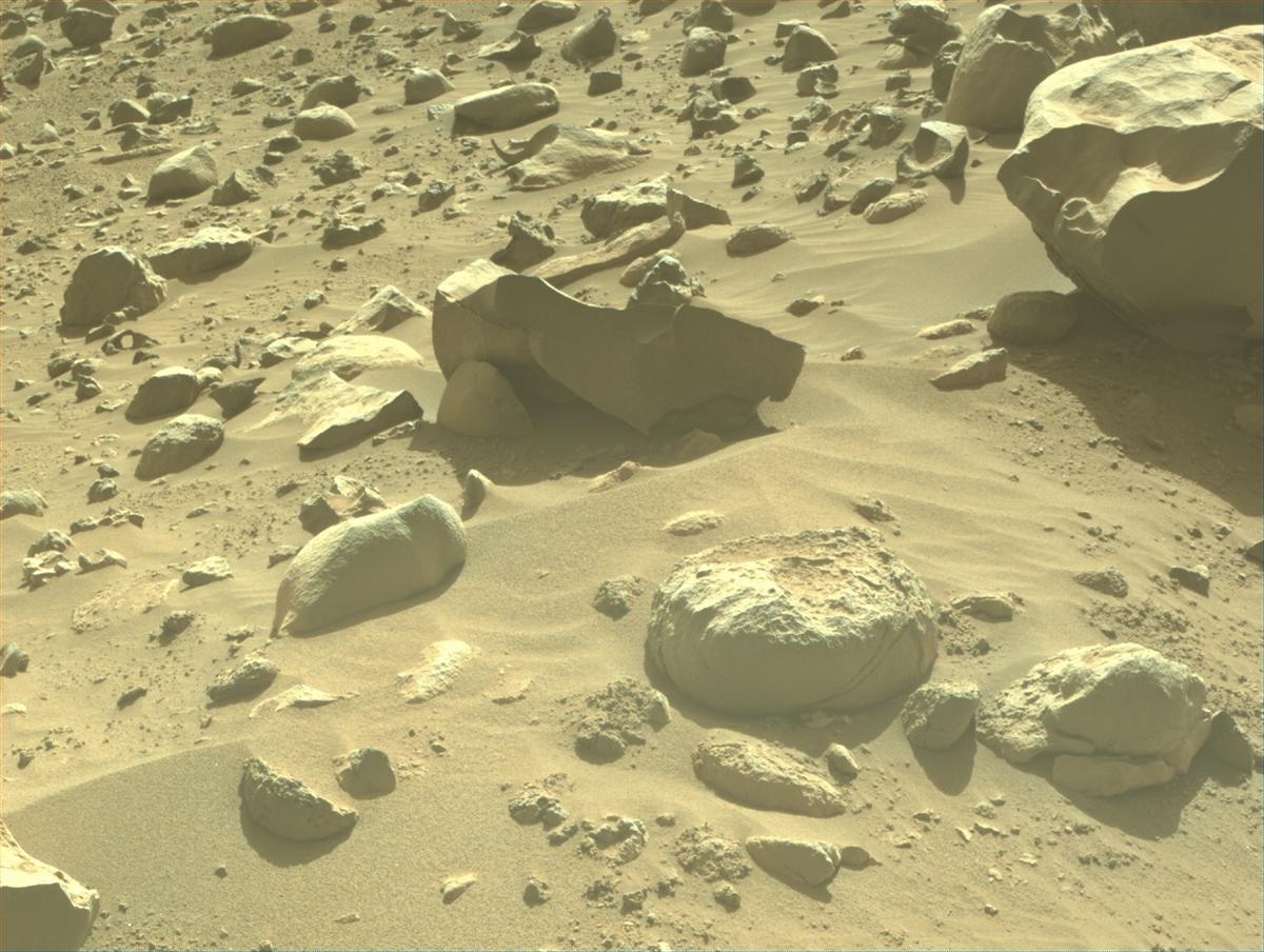 This image was taken by NAVCAM_RIGHT onboard NASA's Mars rover Perseverance on Sol 795