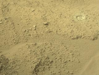 View image taken on Mars, Mars Perseverance Sol 797: Front Right Hazard Avoidance Camera (Hazcam)