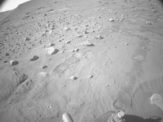 View image taken on Mars, Mars Perseverance Sol 797: Left Navigation Camera (Navcam)