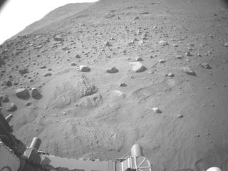 View image taken on Mars, Mars Perseverance Sol 797: Left Navigation Camera (Navcam)